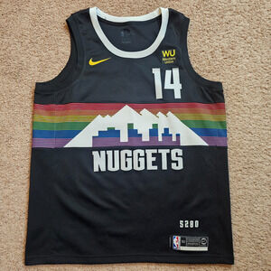 Nike NBA Jersey Harris #14 Nuggets City Edition Jersey Mens 52 XL Swingman